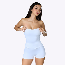 Image of Strapless Waist Clincher Top