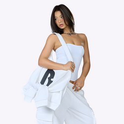 Image of Strapless Waist Clincher Top