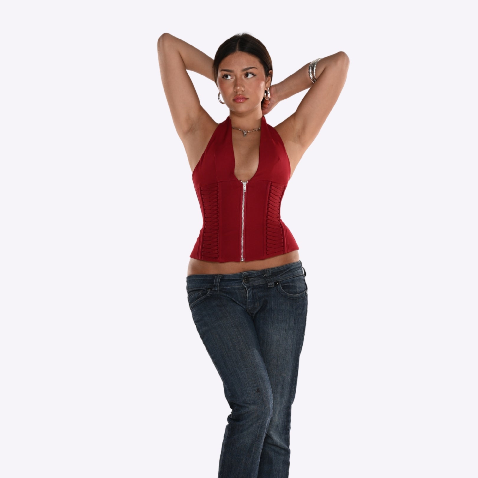 Image of Laced Corset Halter