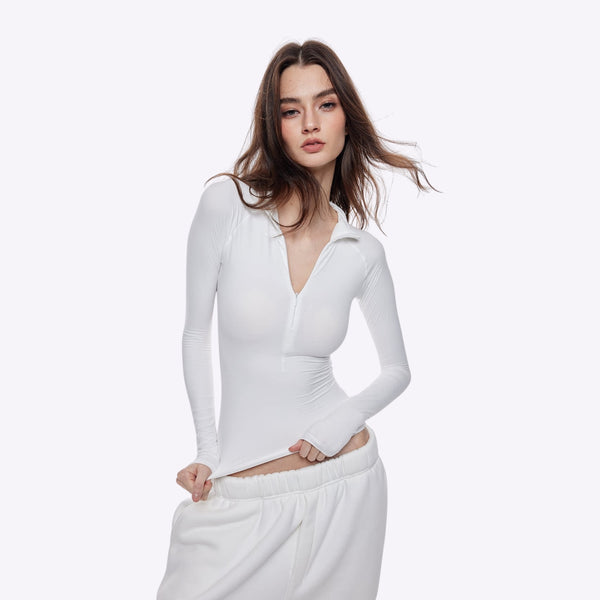 Camila Zip-Up Long Sleeve