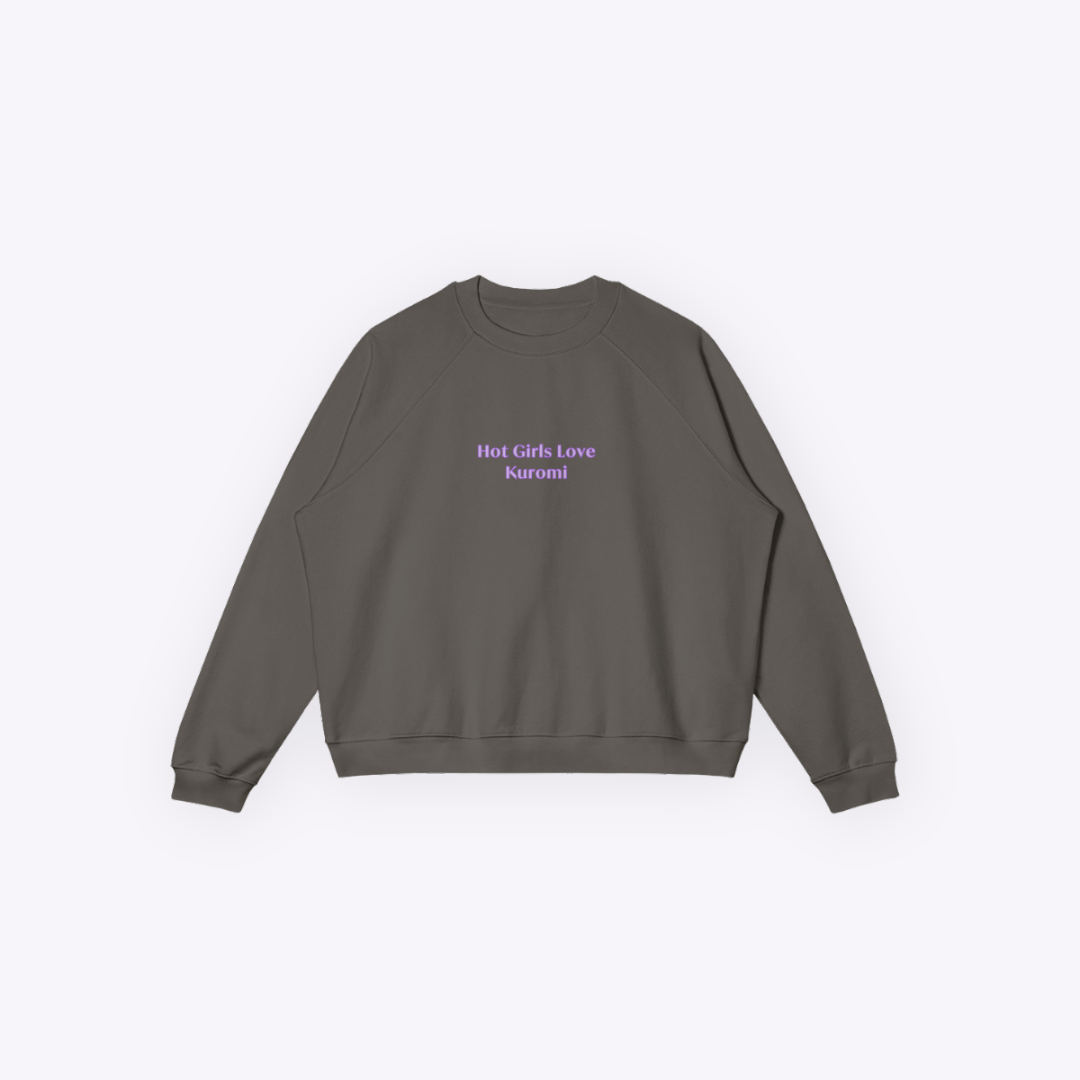 Hot Girls Love Kuromi -  Oversized Sweatshirt