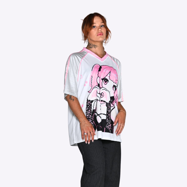 Pixel.exe Oversized Jersey Tee
