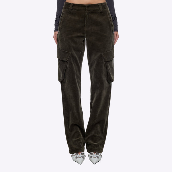 Sevyn Corduroy Straight Leg Trousers