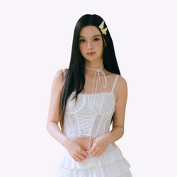 Image of White Corset Cropped Top