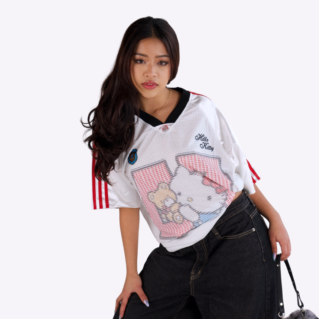 Image of Mesh Kitty Baseball Tee