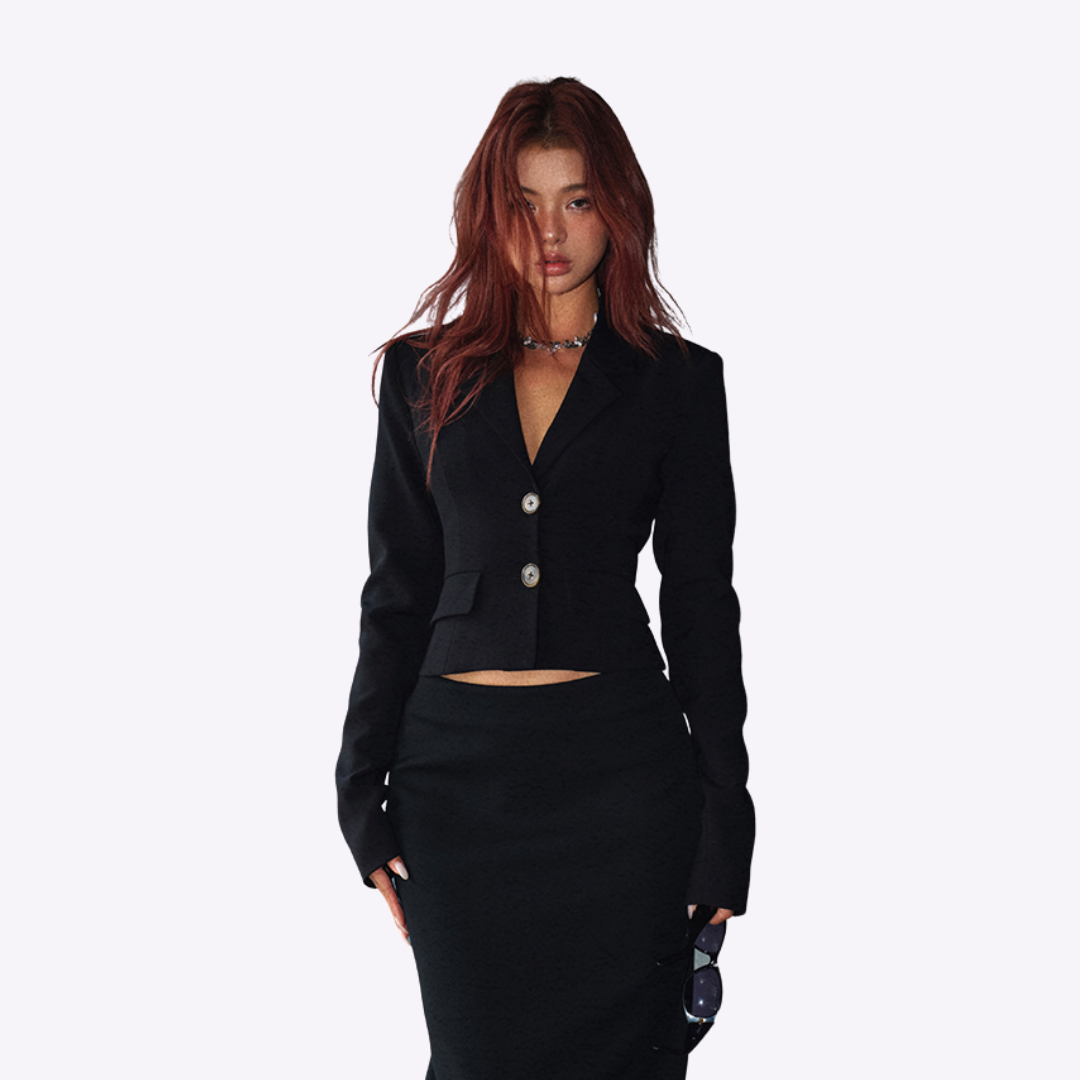 Image of Vela Cropped Blazer