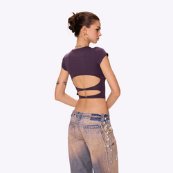 Image of Sienna Cutout Crop