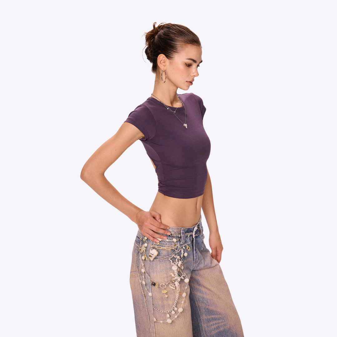 Image of Sienna Cutout Crop