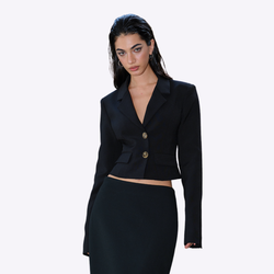 Image of Vela Cropped Blazer