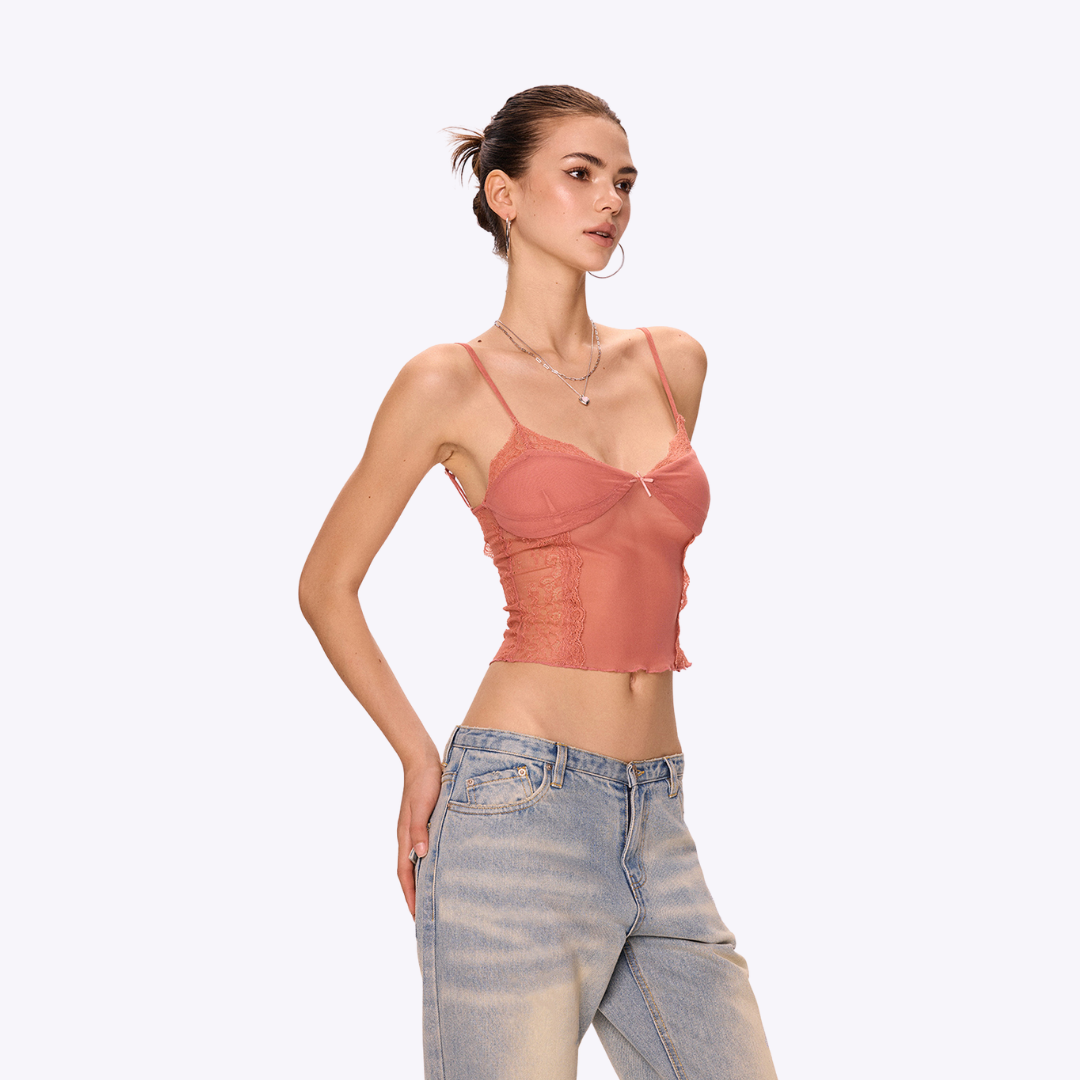 Image of Peach Mirage Top