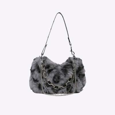 Faux Fur Handbag