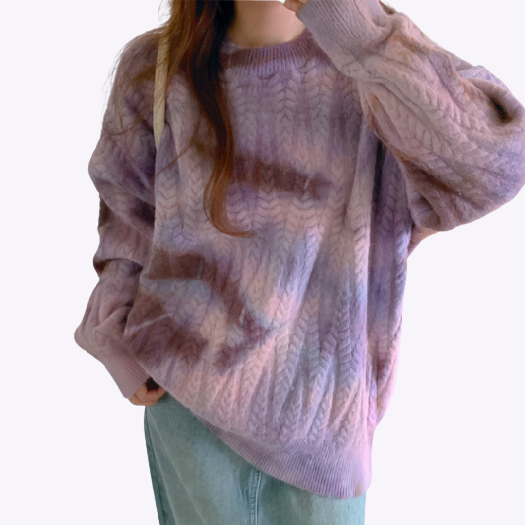 Oversized Gradient Sweater