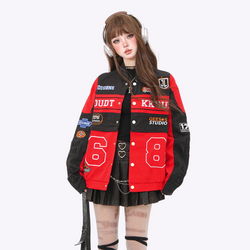 Image of Detachable Racer Varsity Jacket