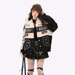 Image of Detachable Racer Varsity Jacket