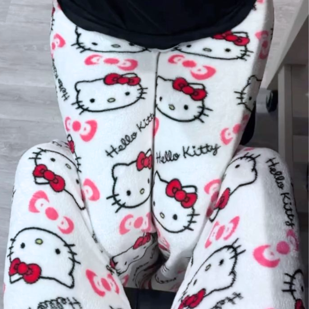 Hello Kitty White Pyjama Pants