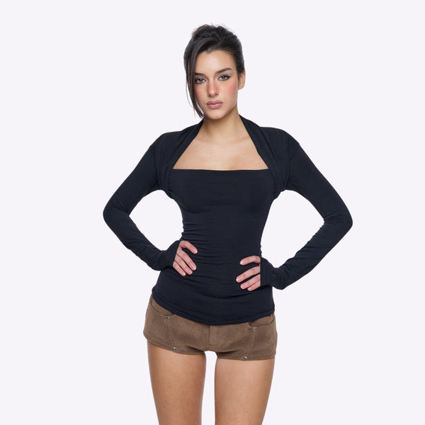 Ysara Fitted Long Sleeve Top