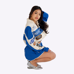Image of Detachable Varsity Racer Jacket