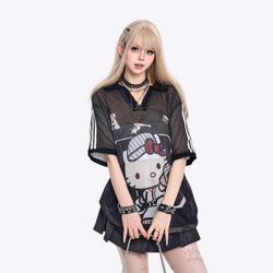 Image of Baseball Mesh Top