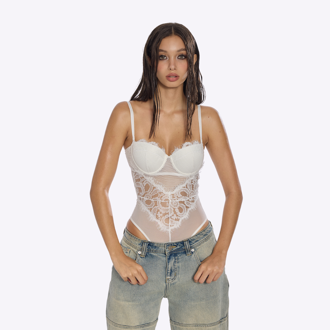Image of Zafira Lace Bodysuit