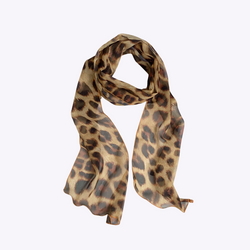 Image of Leopard Print Headscarf