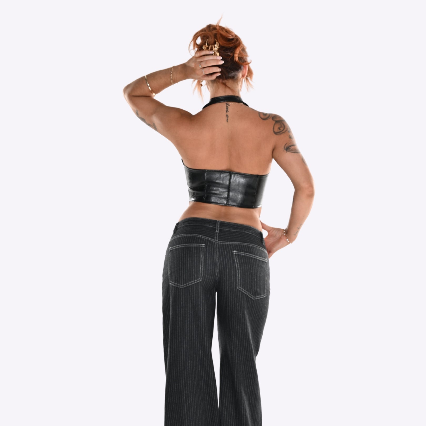 Matsura Lace-Up Halter