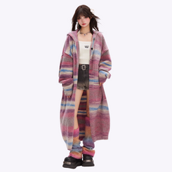 Image of Oversized Pastel Purple Cardigan