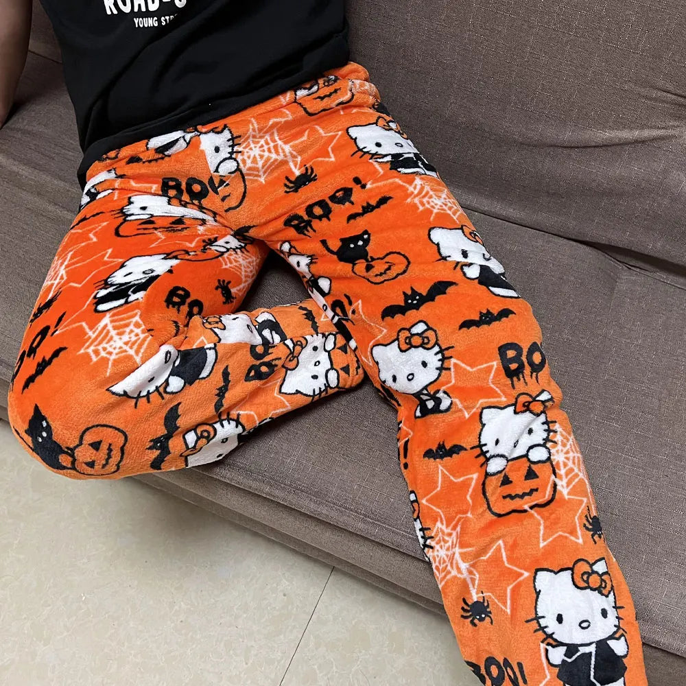 Hello Kitty Orange Pyjama Pants