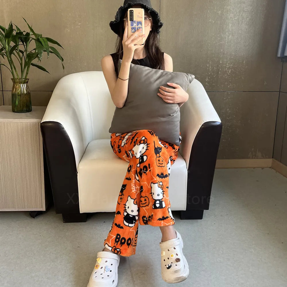 Hello Kitty Orange Pyjama Pants