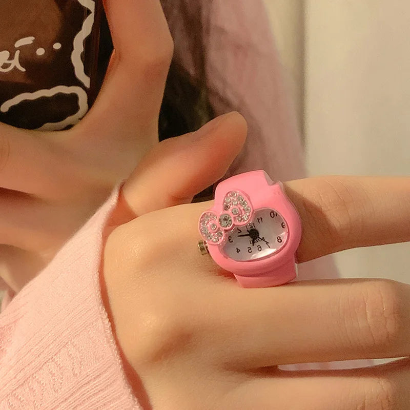 Hello Kitty Watch Ring