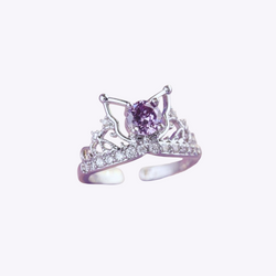 Image of Kuromi Tiara Ring