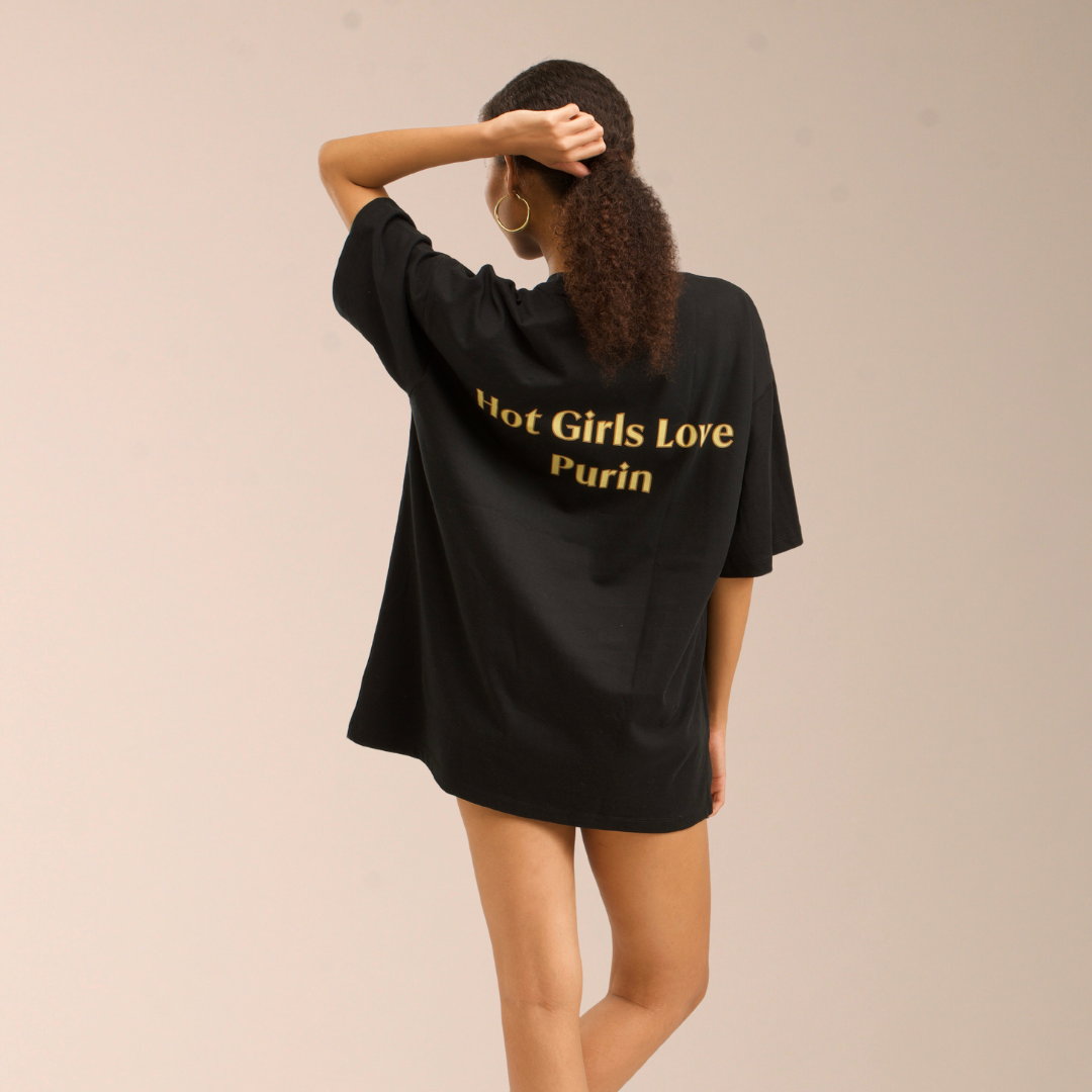 Hot Girls Love Purin - Oversized Tee