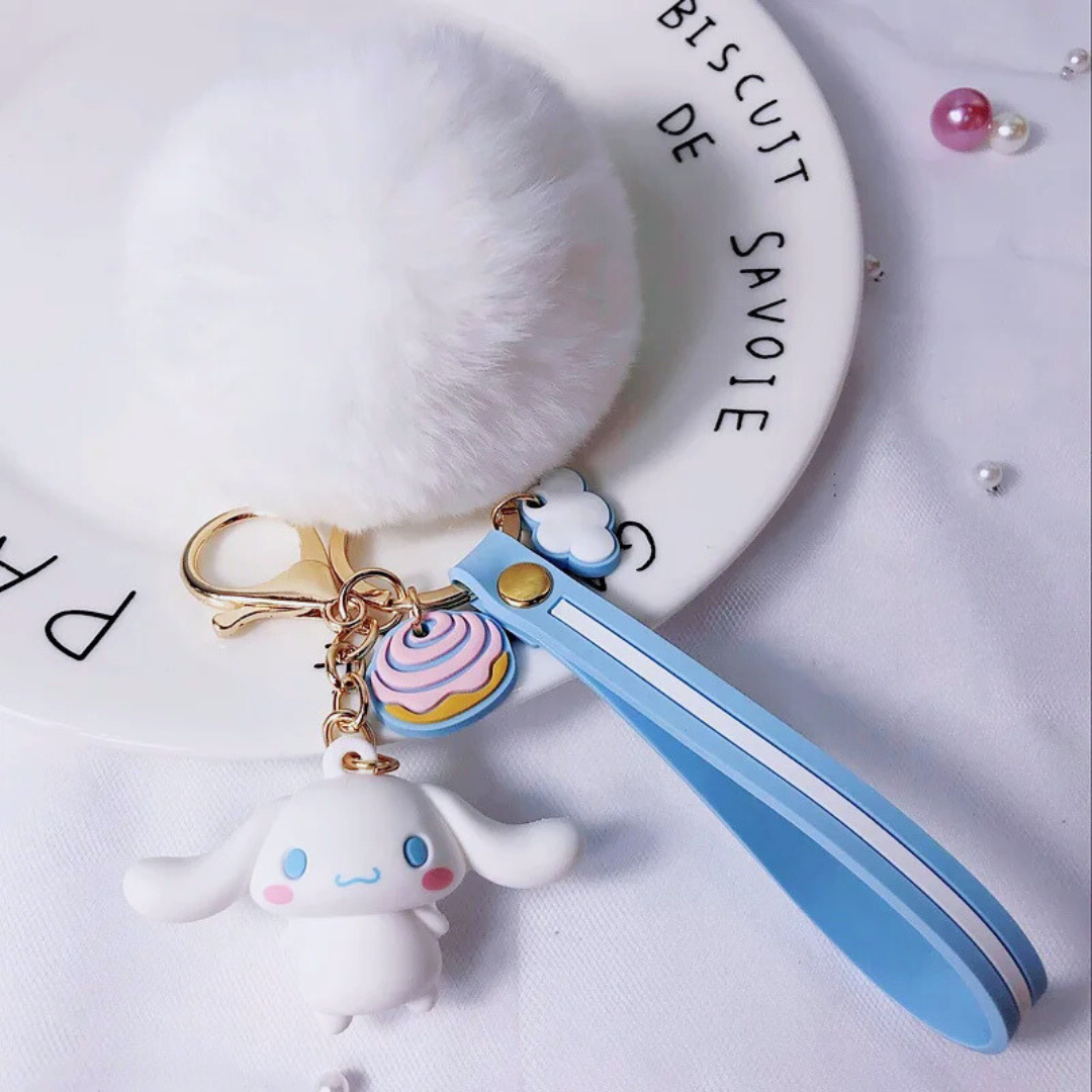 Fluffy Keychain