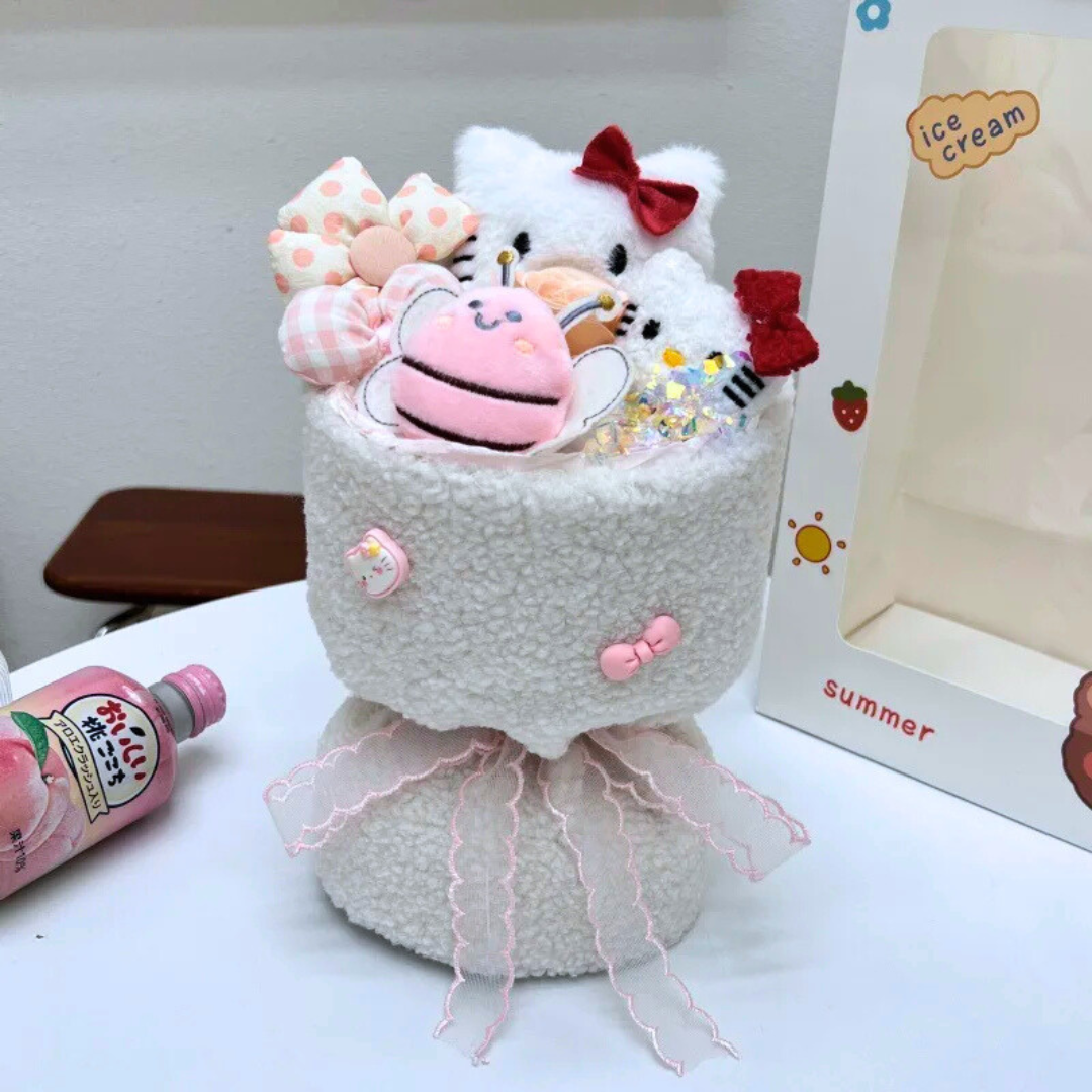 Hello Kitty Plushie Bouquet