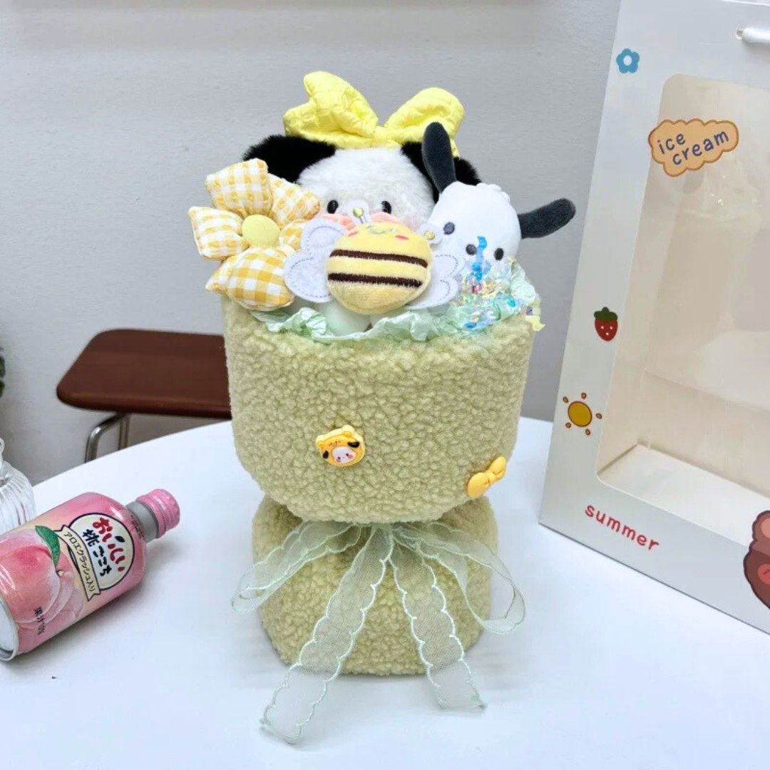 Pochacco Plushie Bouquet