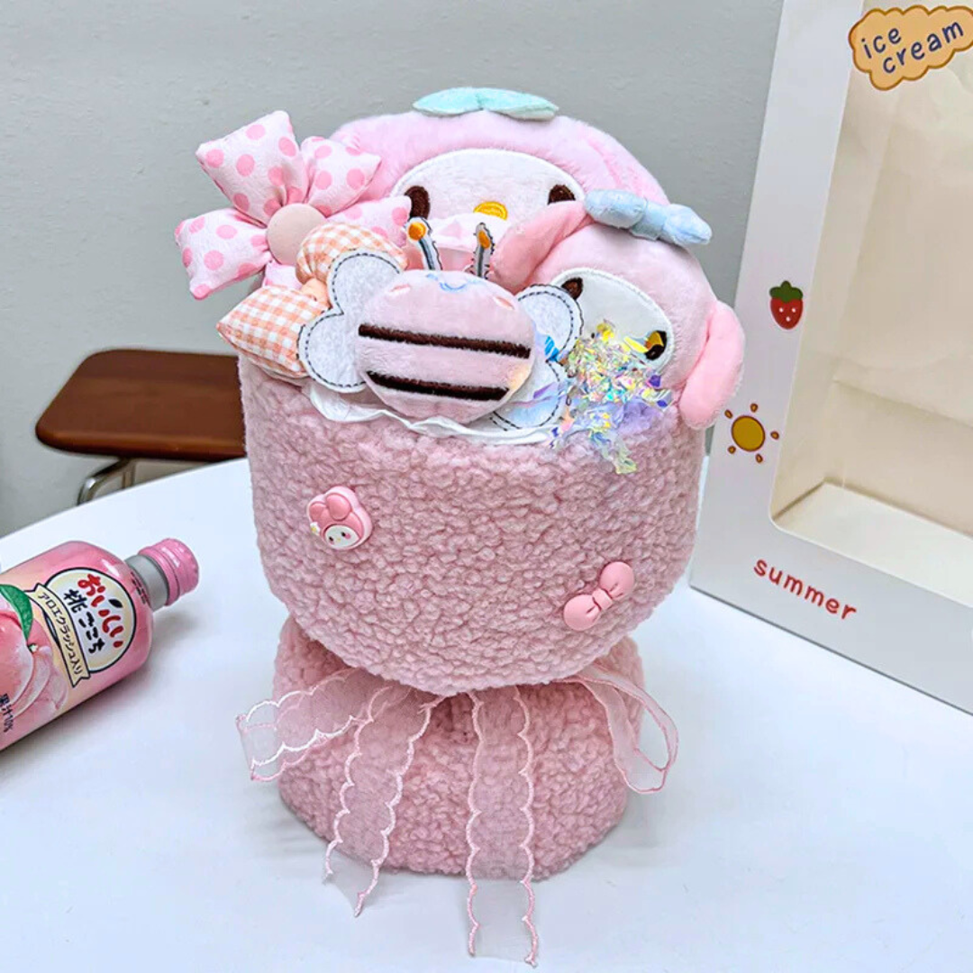 My Melody Plushie Bouquet