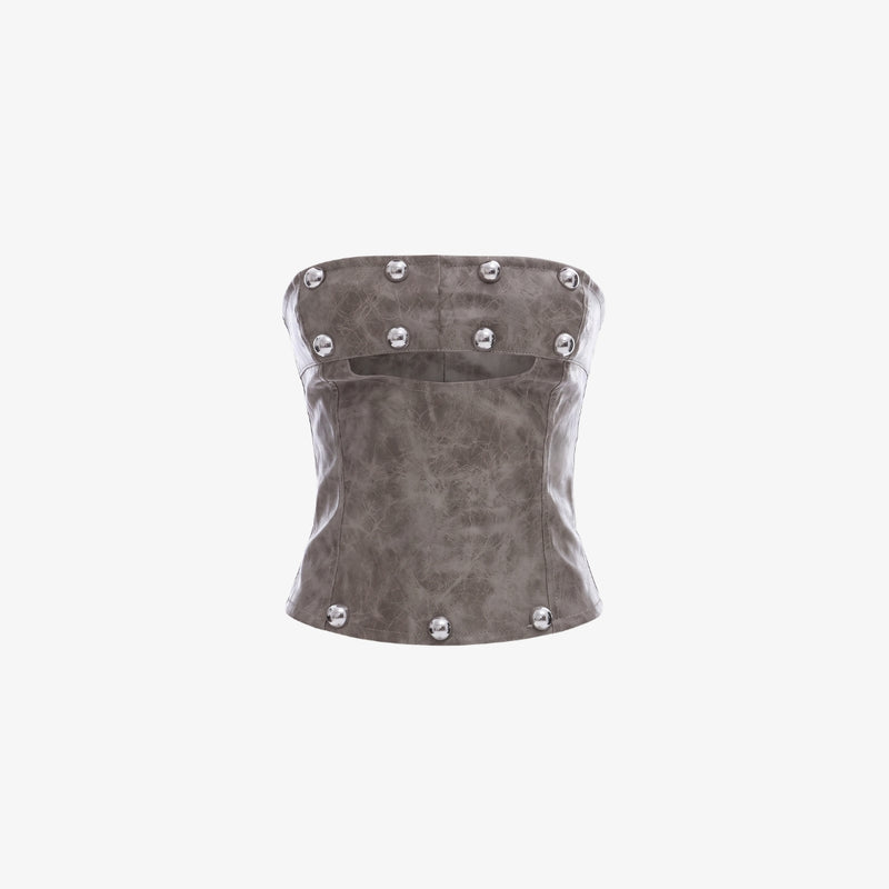 Asuka Studded Mini Shorts