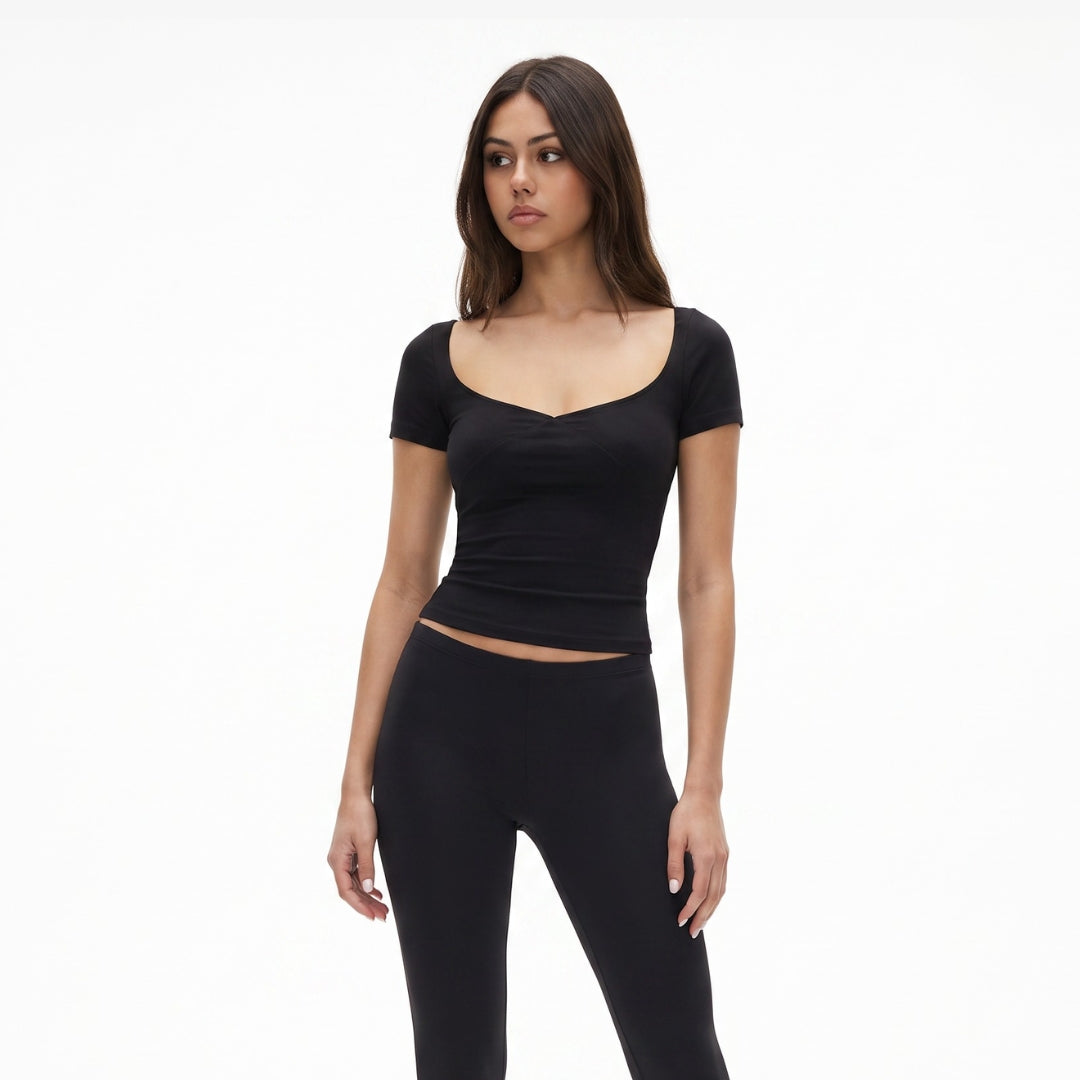 Image of Adeline Sculpted Tee