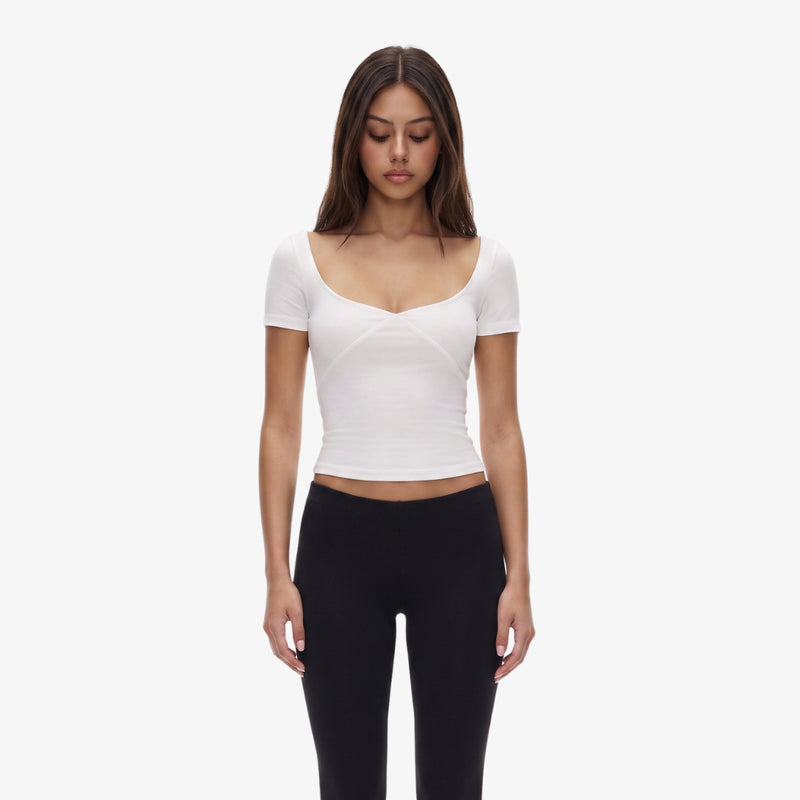 Adeline Sculpted Tee