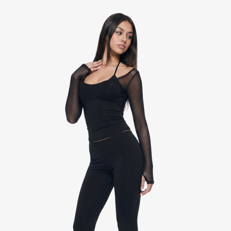 Arabella Mesh Long Sleeve