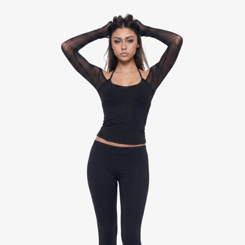 Arabella Mesh Long Sleeve