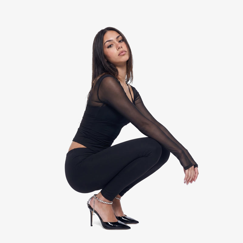 Arabella Mesh Long Sleeve