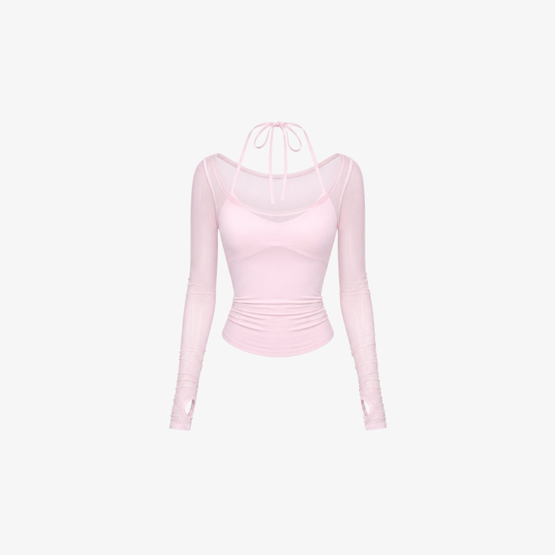 Image of Arabella Mesh Long Sleeve