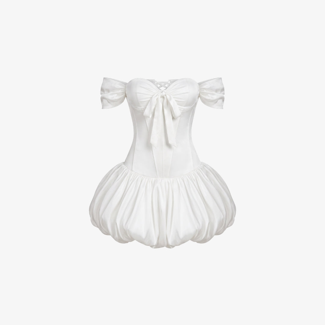 Aurelia Puff Mini Dress