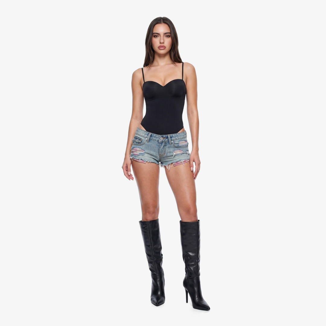 Image of Azalea Denim Shorts