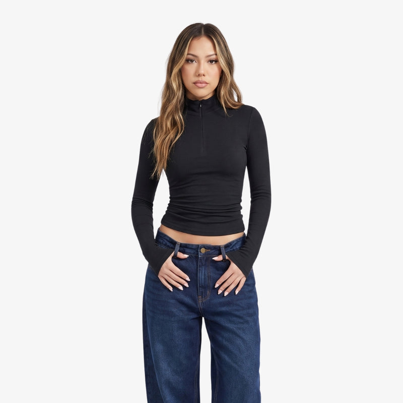 Camila Zip-Up Long Sleeve