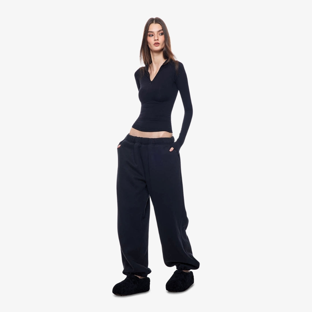 Image of Camila Zip-Up Long Sleeve