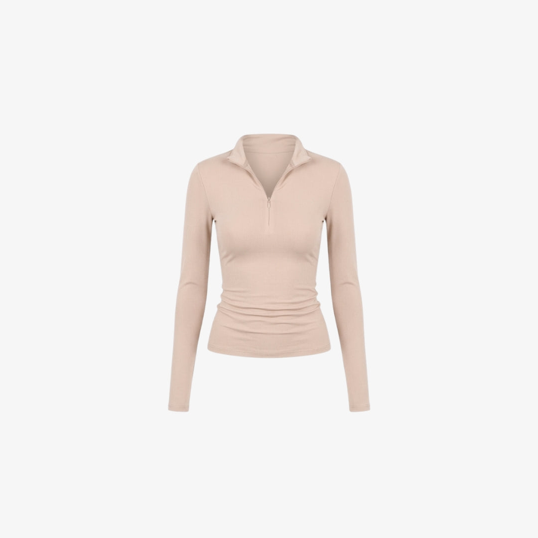 Image of Camila Zip-Up Long Sleeve