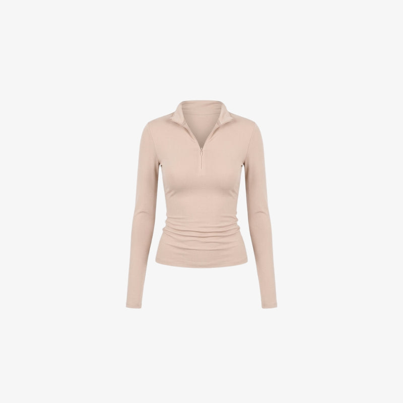 Camila Zip-Up Long Sleeve