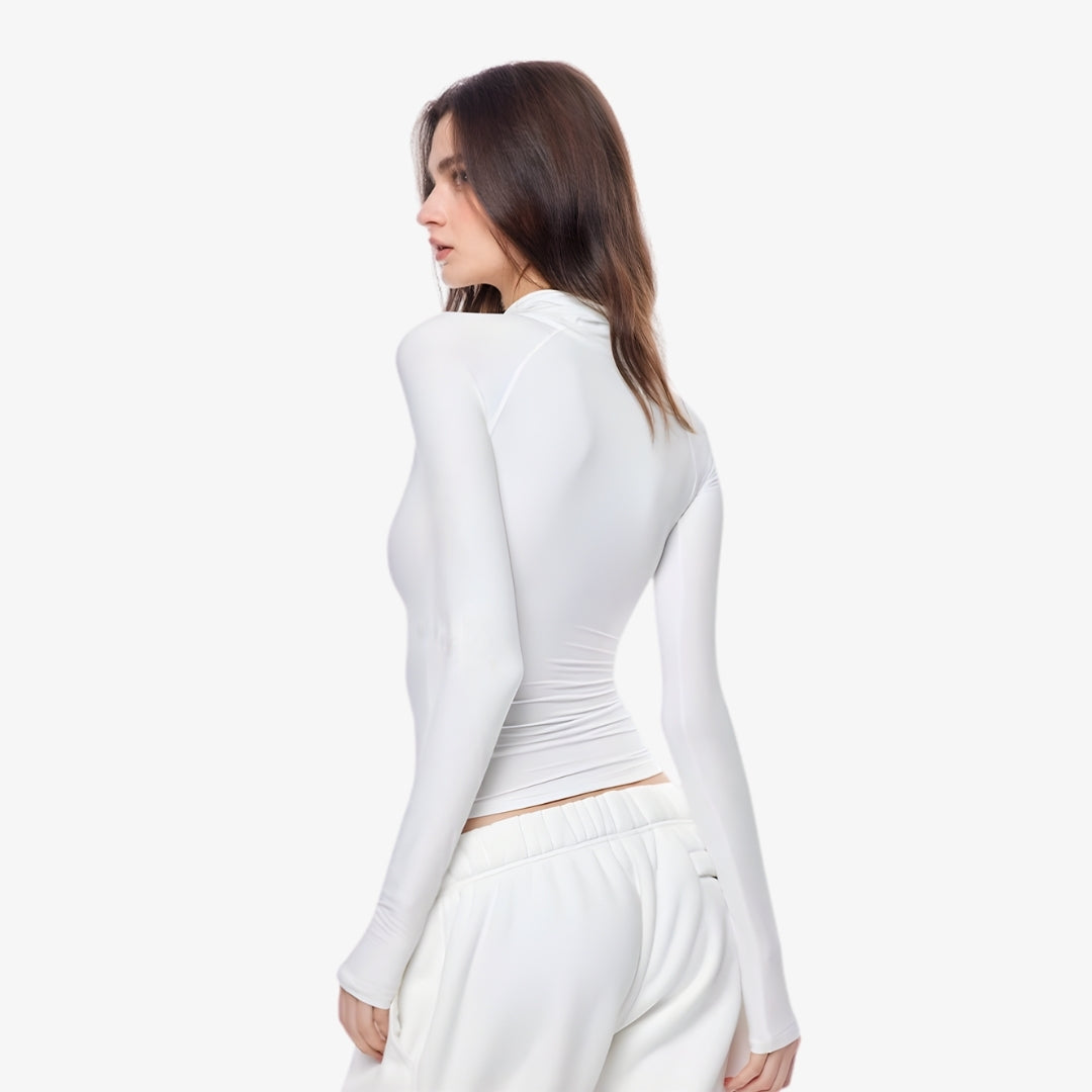 Image of Camila Zip-Up Long Sleeve
