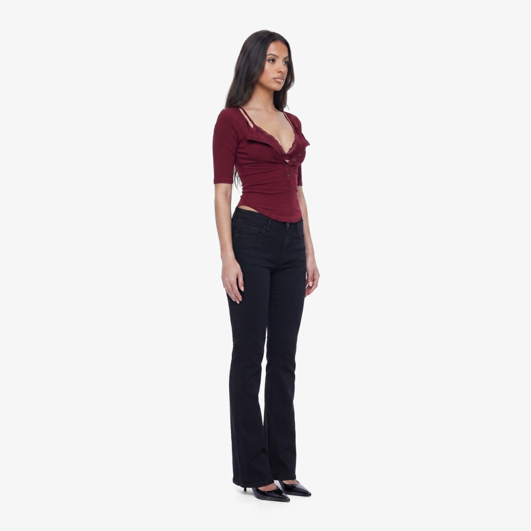 Céline Lace Layered Top